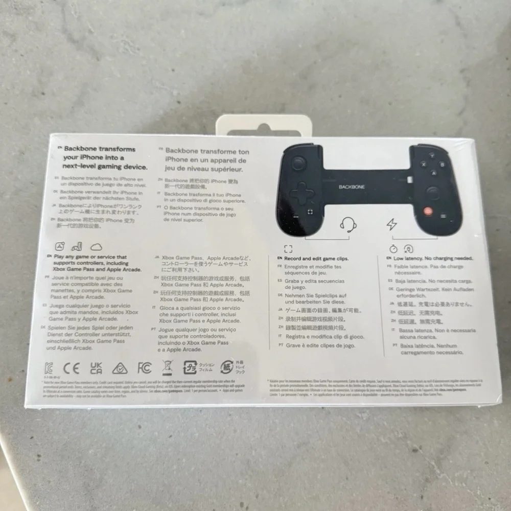 Backbone One Mobile Gaming Controller for iPhone - Black